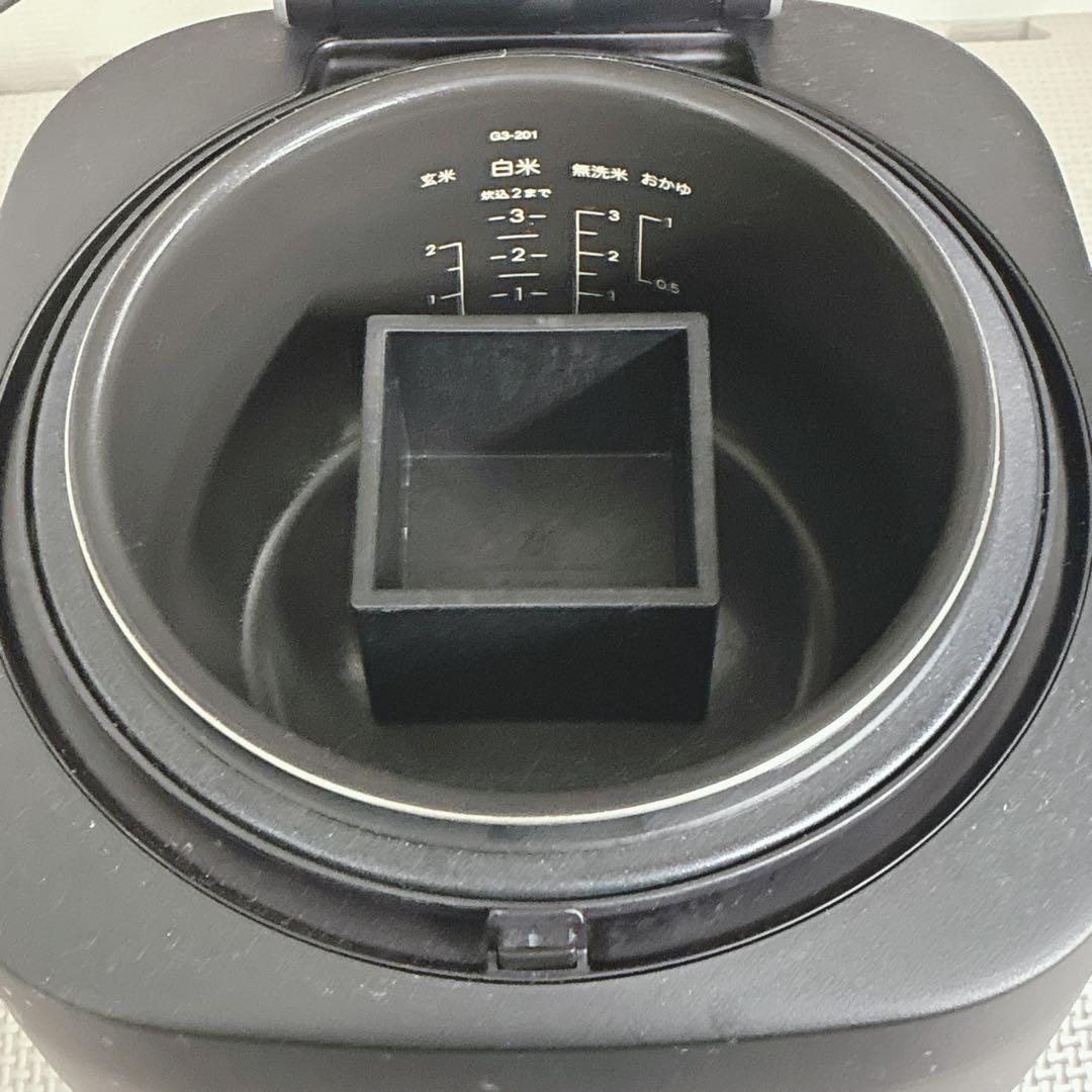 ◇BALMUDA◇The Gohan ◇マイコン炊飯器◇3合◇2022年製◇