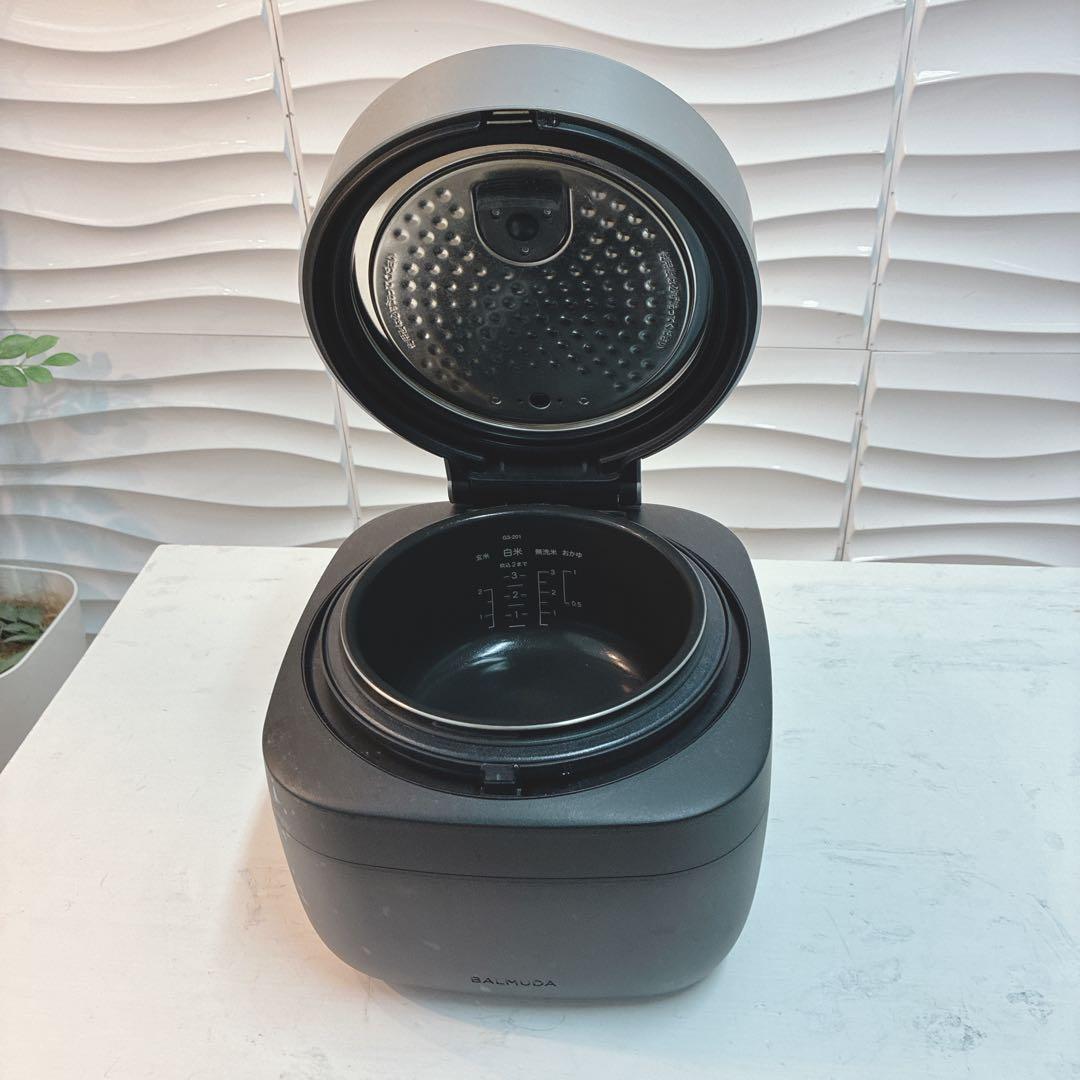 ◇BALMUDA◇The Gohan ◇マイコン炊飯器◇3合◇2022年製◇
