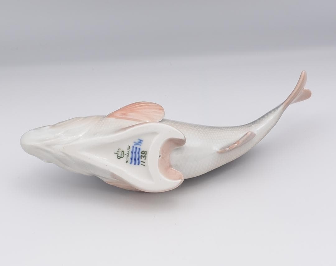 スズキ　魚　＃1138　★ロイヤルコペンハーゲン　デンマーク　ヴィンテージ