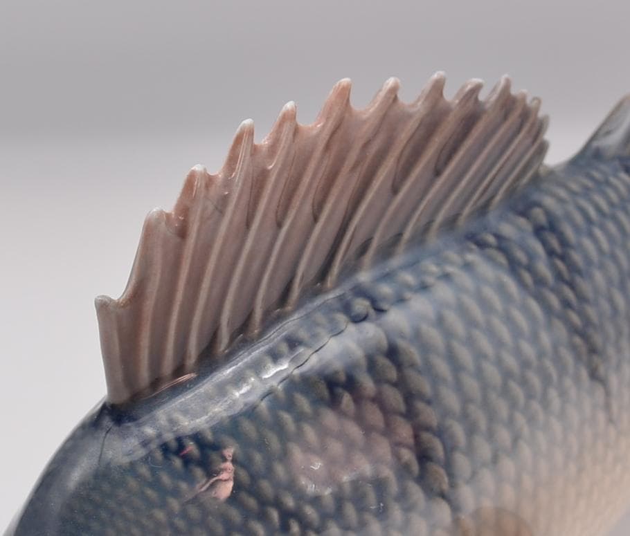 スズキ　魚　＃1138　★ロイヤルコペンハーゲン　デンマーク　ヴィンテージ