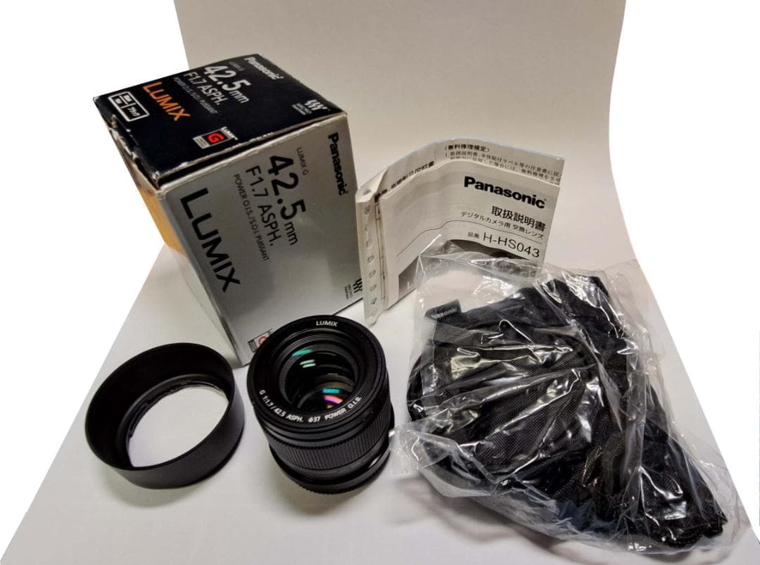 レンズ(単焦点) Panasonic LUMIX G 42.5mm F1.7