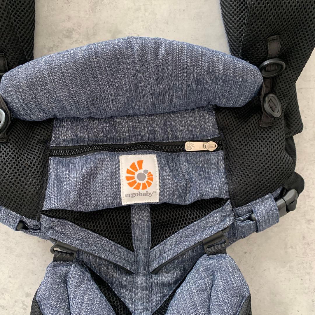 エルゴベビー オムニ360クールエア インディゴ メッシュ抱っこ紐