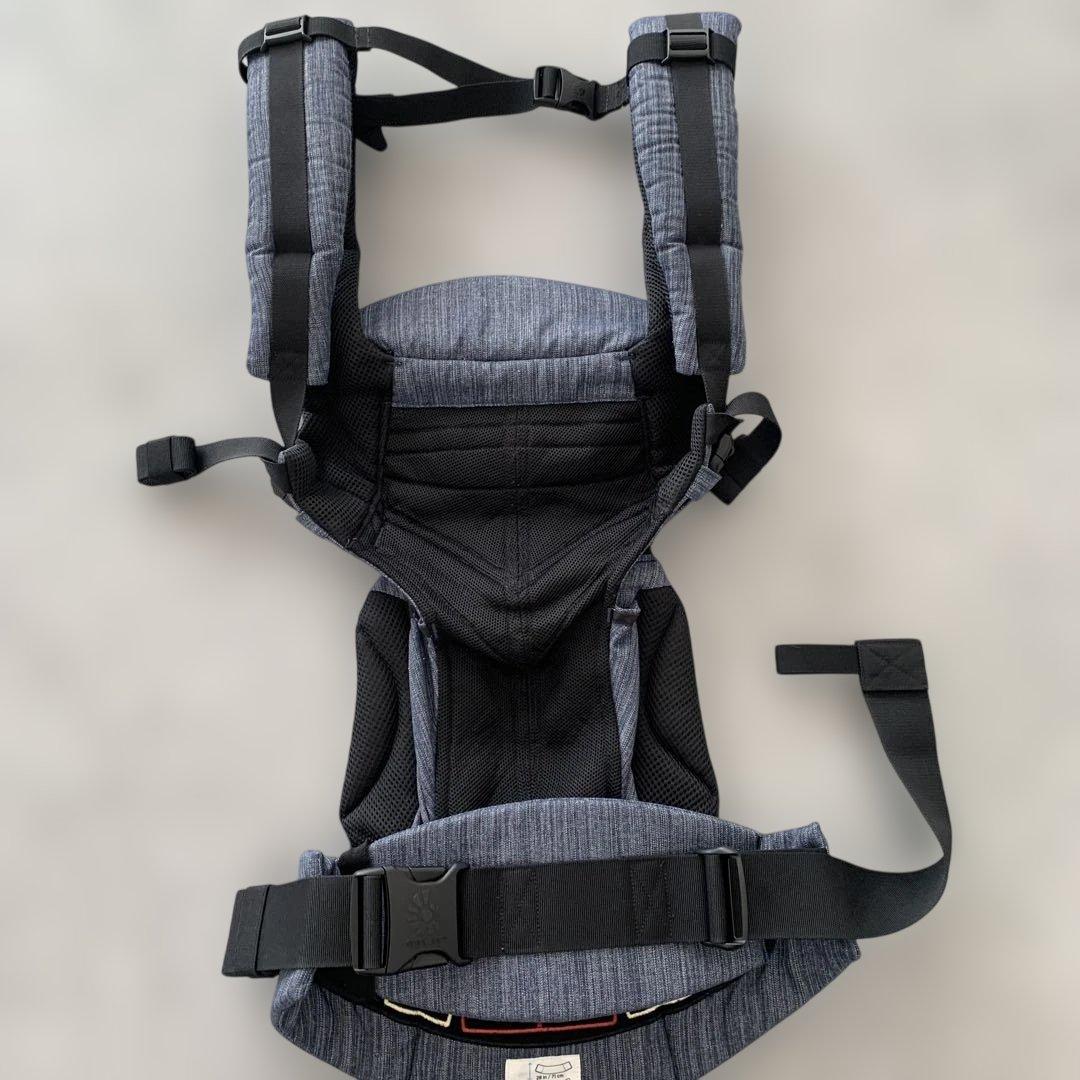 エルゴベビー オムニ360クールエア インディゴ メッシュ抱っこ紐