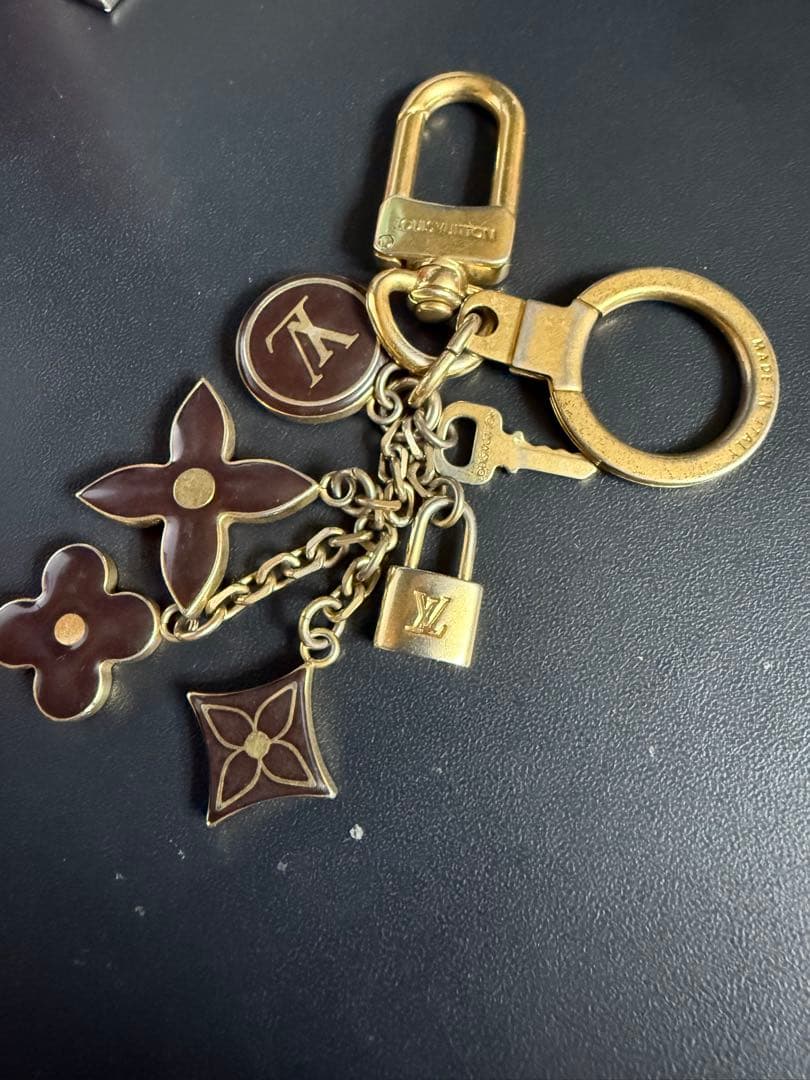 LOUIS VUITTON キーリング モノグラム・フラワー