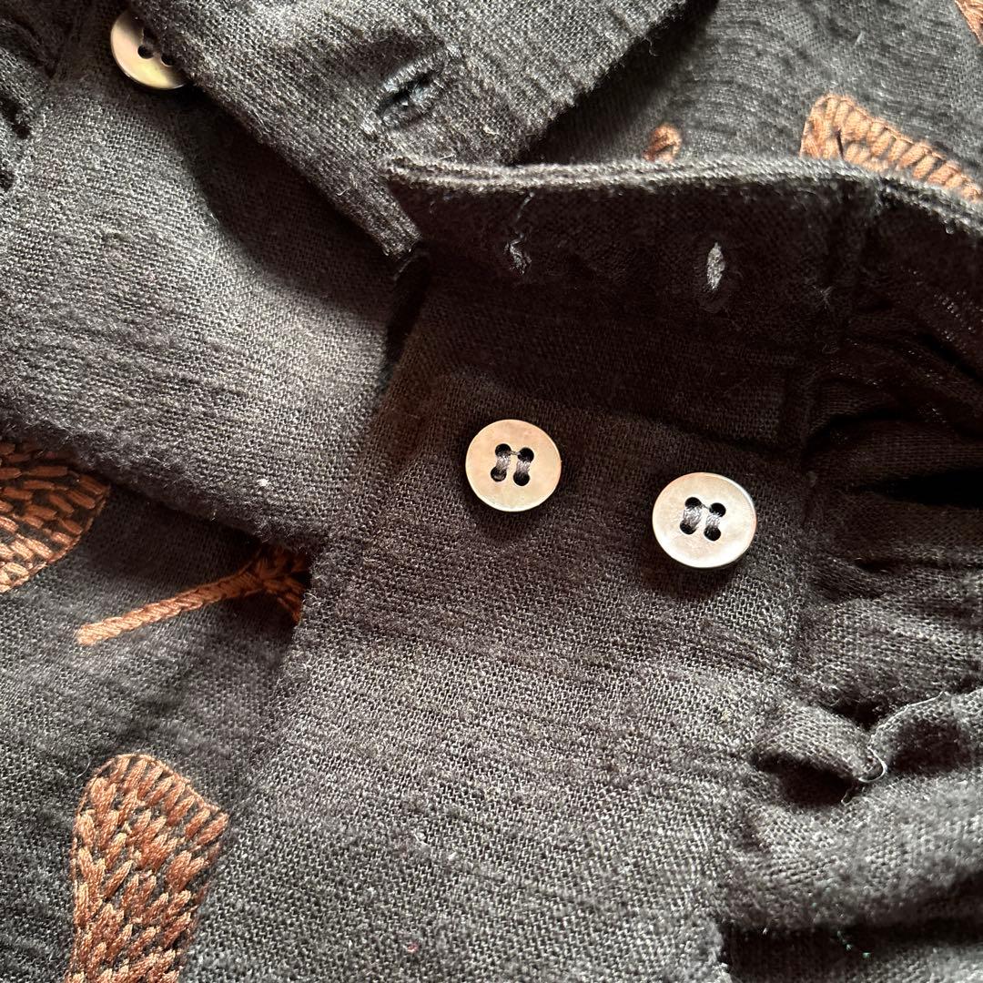 【新品未使用】bul bul いちょう柄ワンピース 卒業式 ナチュラル系