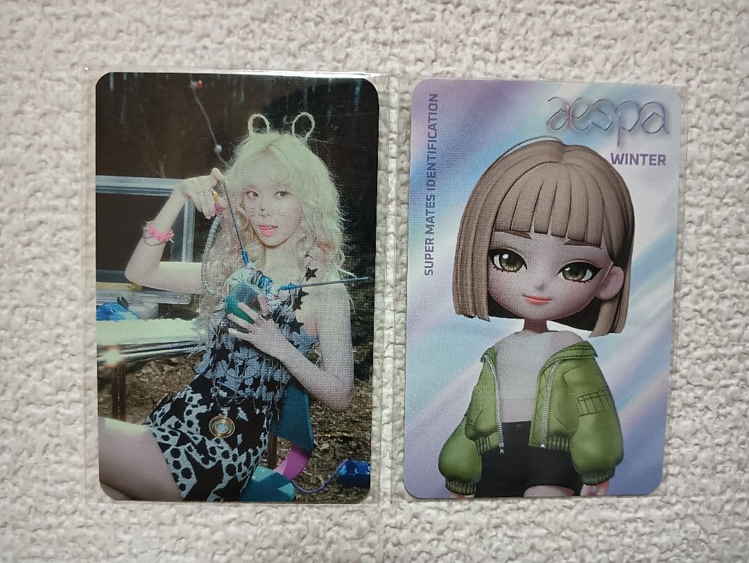 aespa SUPERMATES ウィンター トレカセット