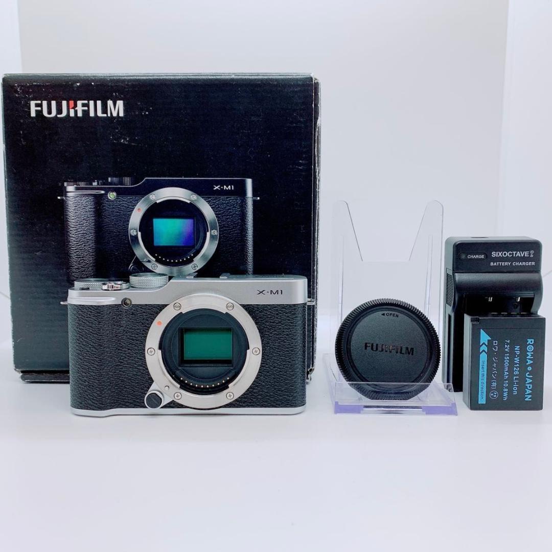 カメラ　FUJIFILM フジフィルム　ミラーレス　一眼　X-M1 M347