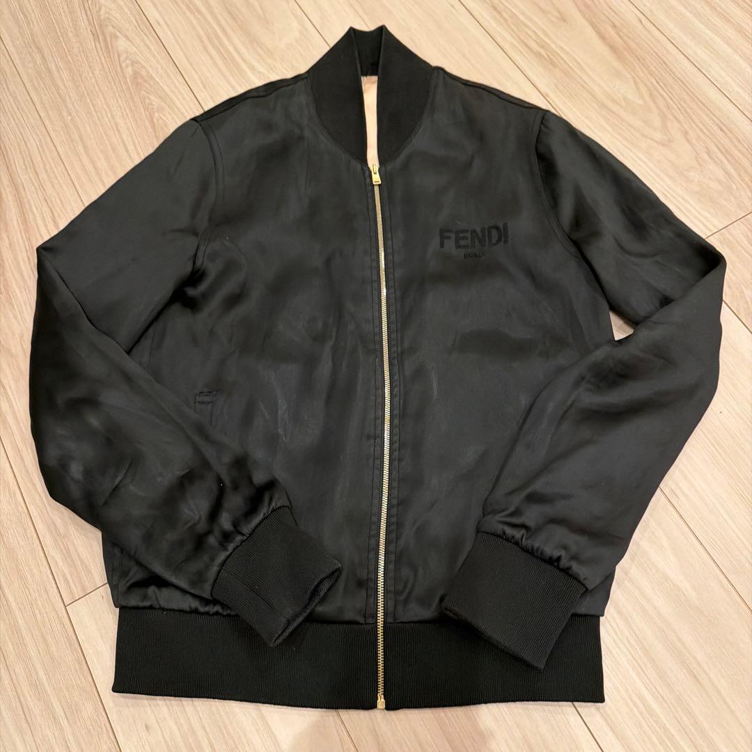 FENDI サテンジャケット