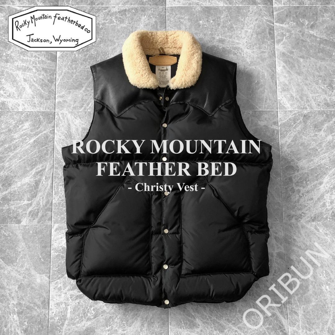 ROCKY MOUNTAIN Christy Vest ダウンベスト 襟ムートン