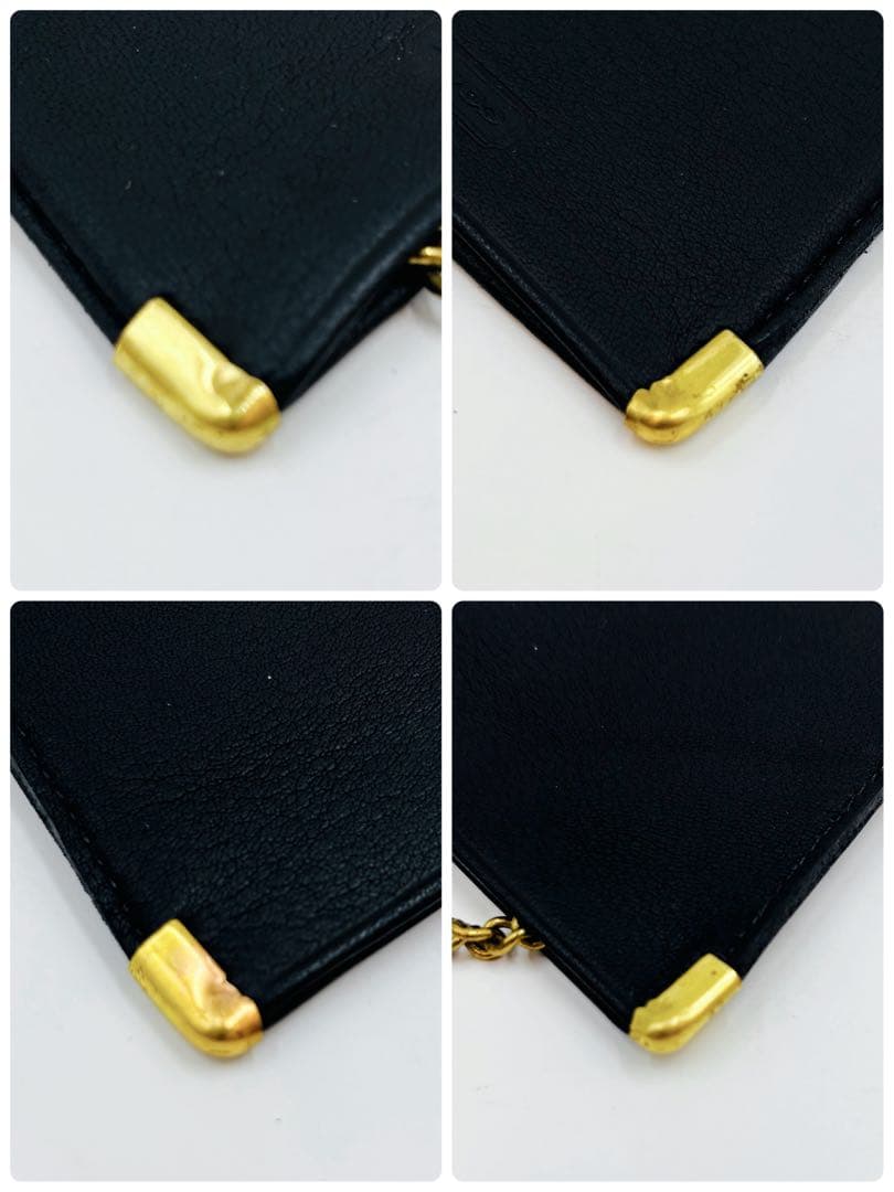 【極美品】オールドコーチ キーケース レザー ゴールド金具 箱付き ブラック