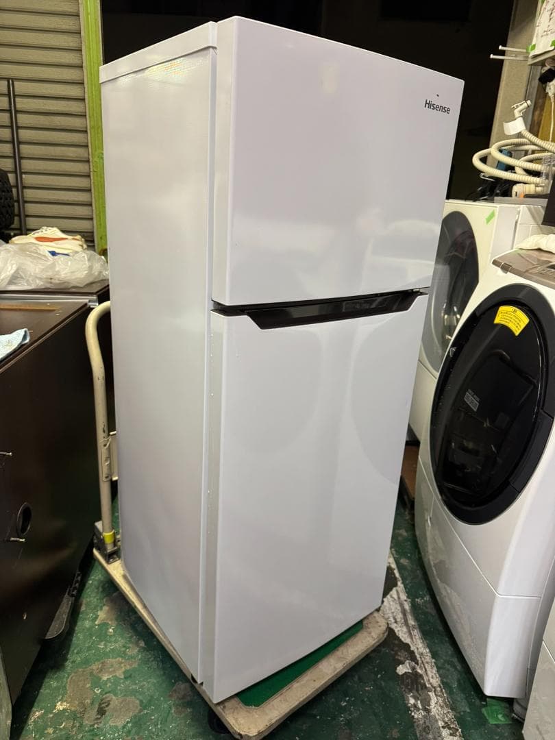 Hisense 上開き冷蔵庫 ホワイト