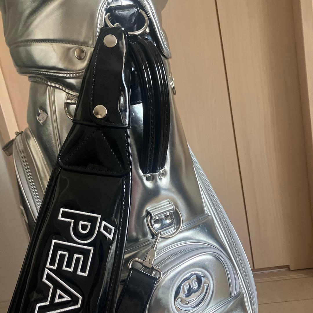 PEARLY GATES シルバーキャディバッグ ❣️オシャレ