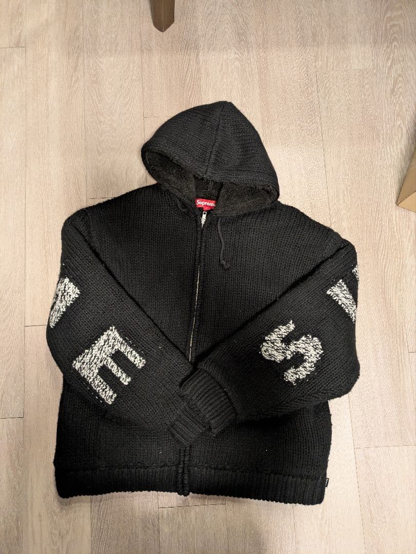 トップス Supreme FauxShearlingLined ZipUp Sweater