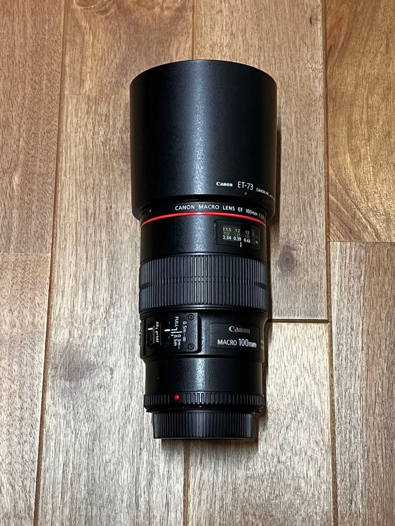 Canon EF 100mm F2.8 L マクロ IS USM レンズ
