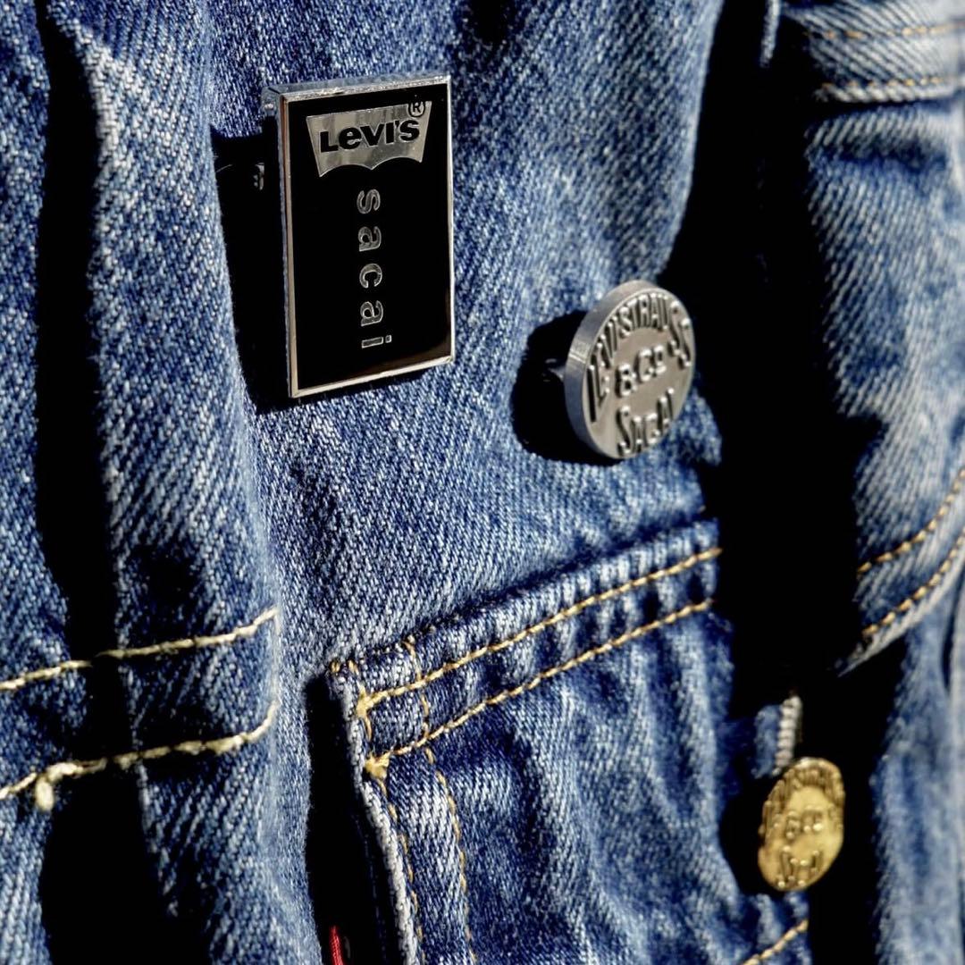 サカイ リーバイス sacai Levi’s ピンバッジ 3種セット