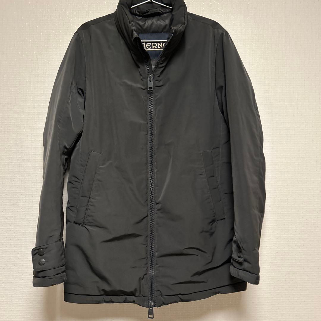 HERNO グレー ダウンジャケット サイズ46