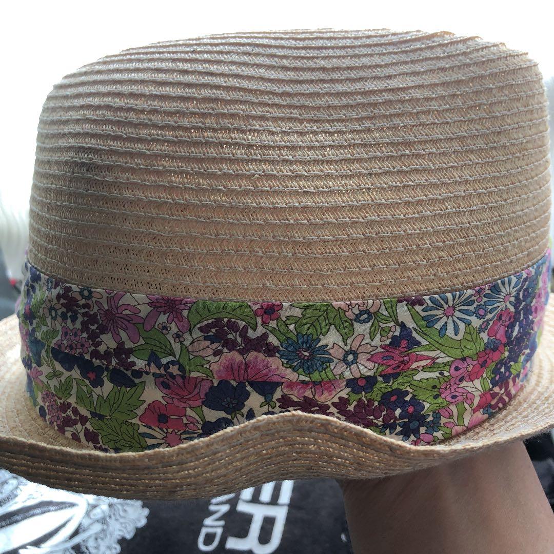 ポールスチュアート 麦わら帽子 ハット