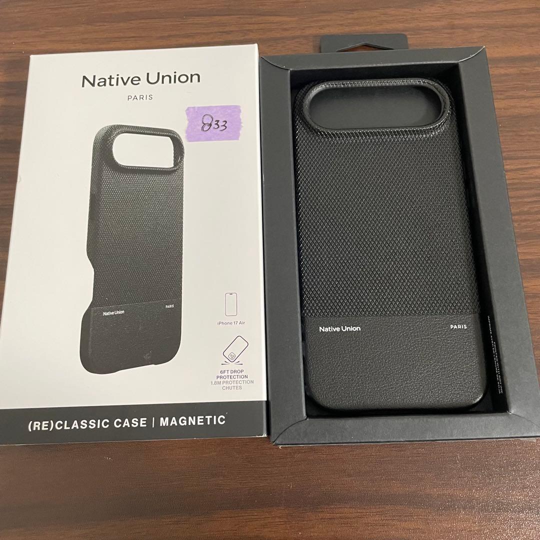 Native Union iPhone17Air MagSafe 内蔵マグネット