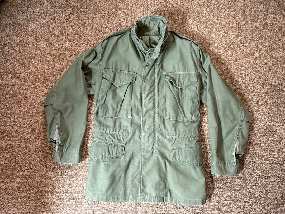 60s 米軍実物 M-65 フィールドジャケット 2nd アルミジップ