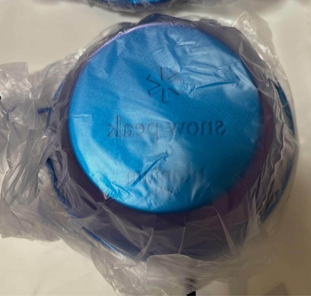  peak スノーピーク チタンカップ 4個　新品未使用品