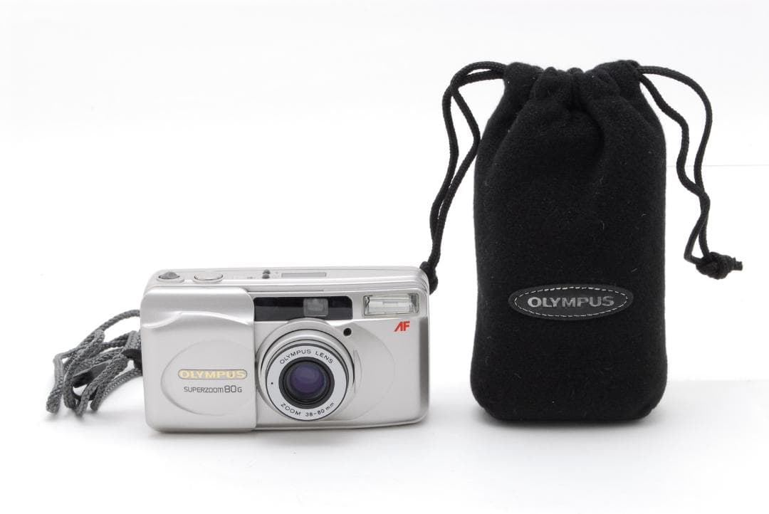 【美品】OLYMPUS SUPER ZOOM 80G コンパクトカメラ