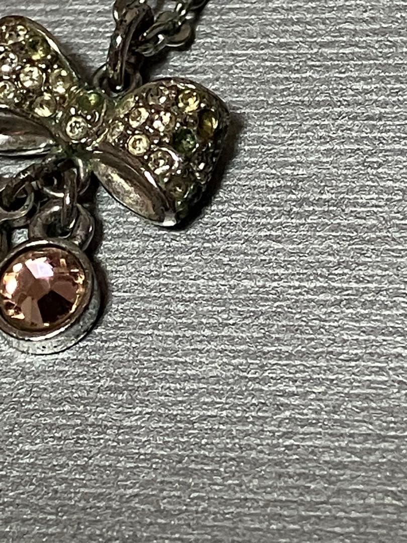 Dior リボンモチーフ ネックレス