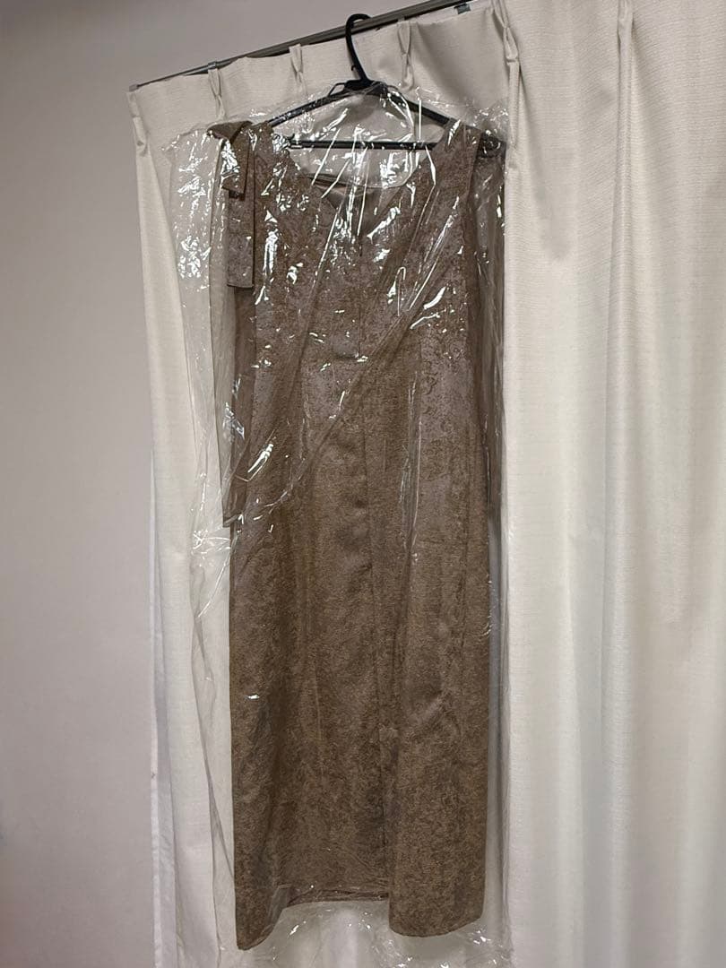 あ*み様 LE’RURE Shoulder ribbon jacquard dr