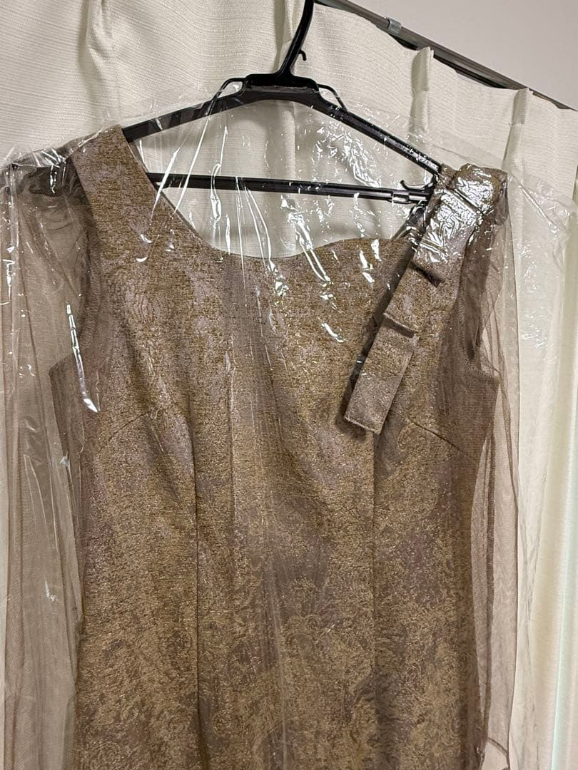 あ*み様 LE’RURE Shoulder ribbon jacquard dr