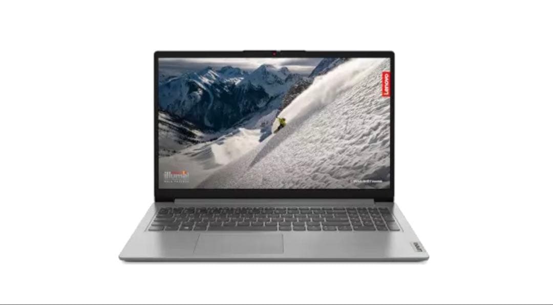 Lenovo ノートPC 15.6インチ シルバー　197356