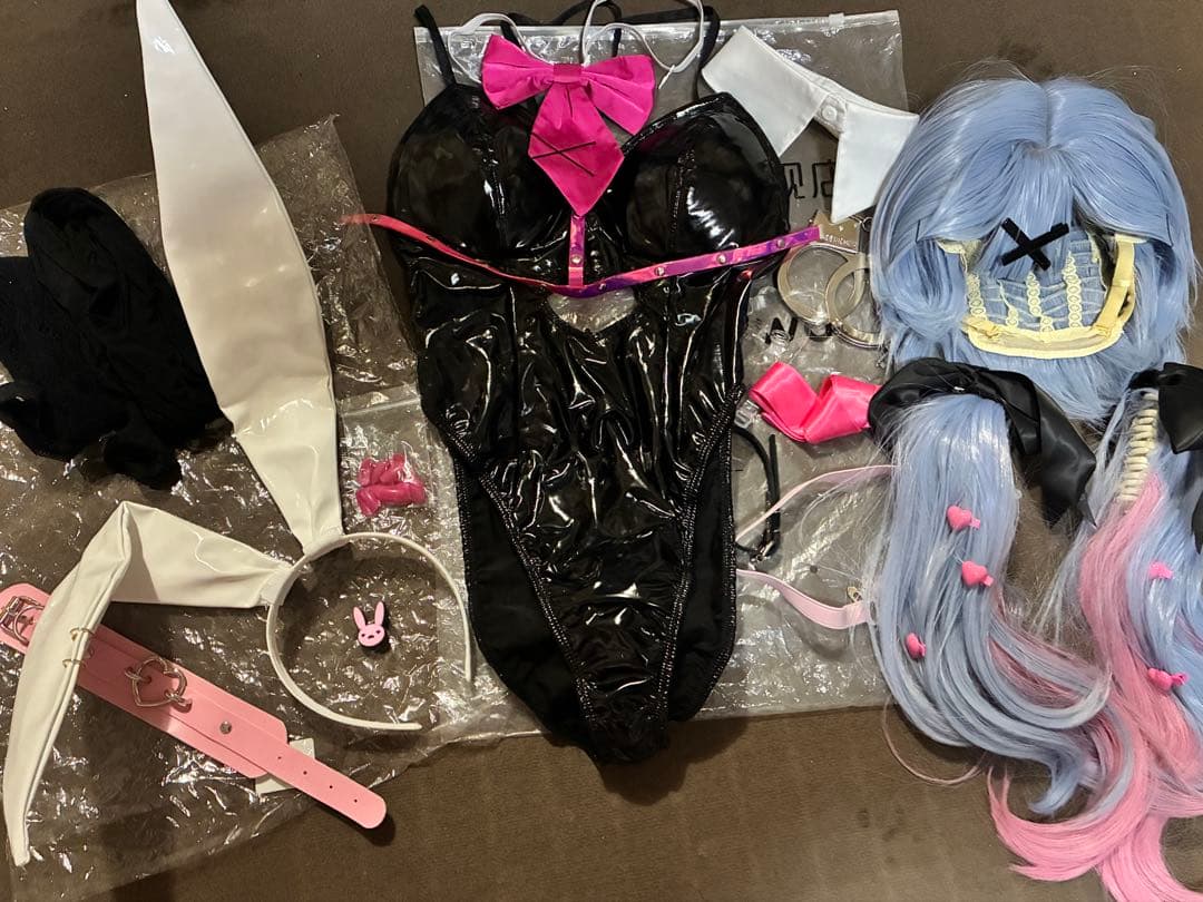 初音ミク ラビットホール コスプレ衣装 Mサイズ ウィッグ付き