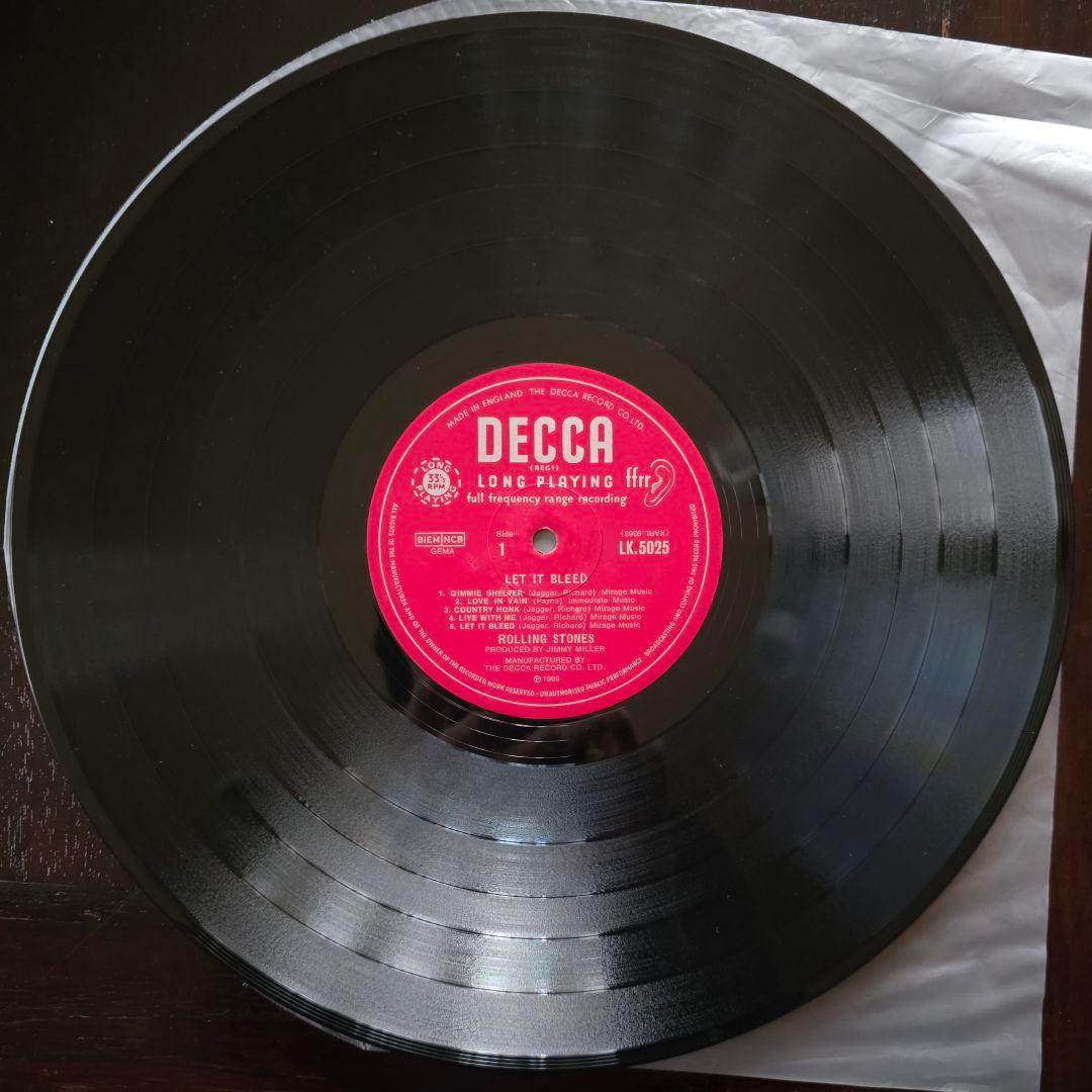 凱*門様 美品 初期UKモノラル盤 ローリングストーンズ LP レット・イット・