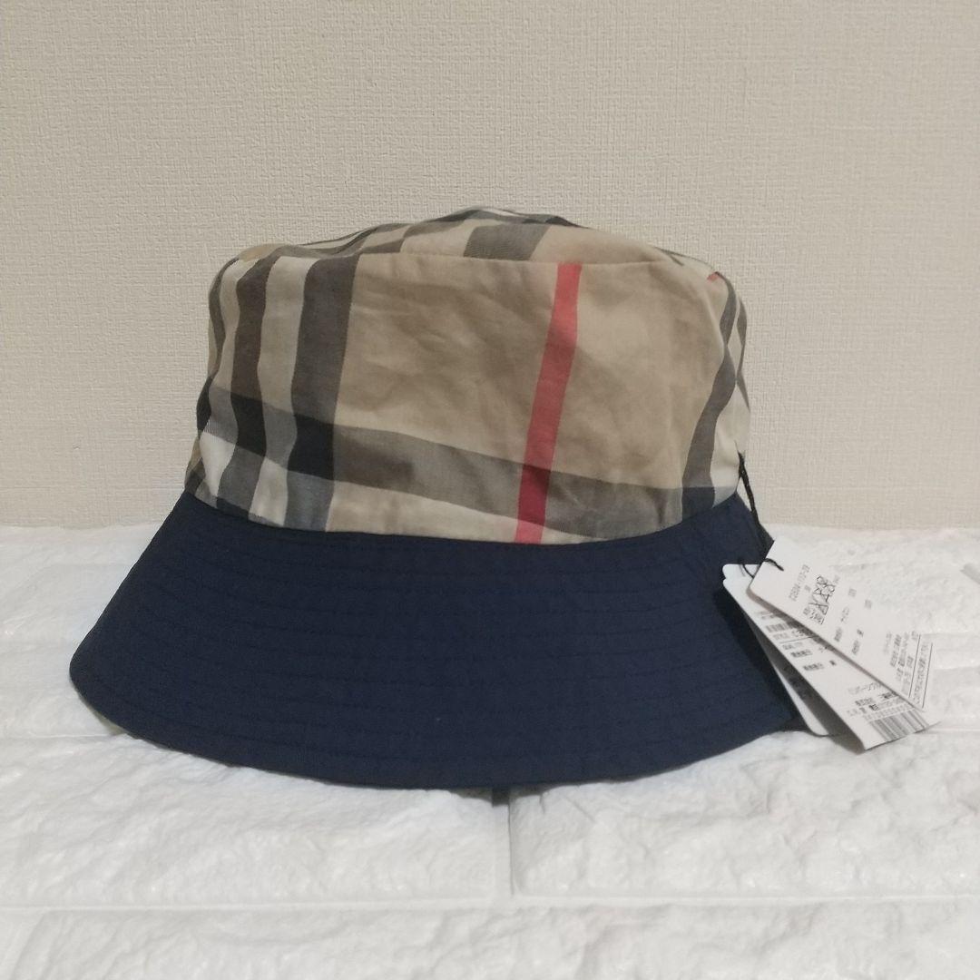 バーバリー ロンドン ハット リバーシブル ポケット付き