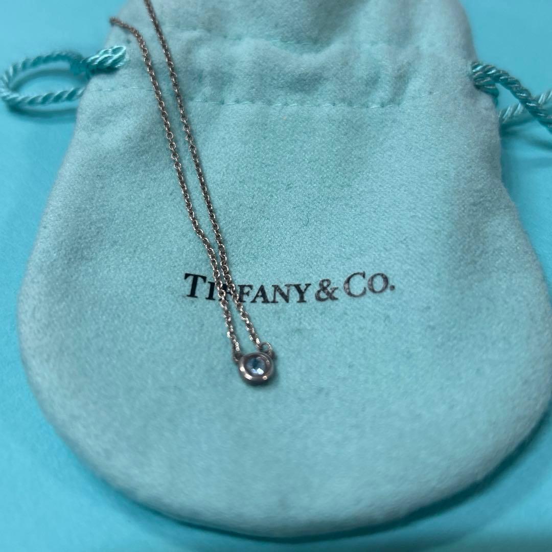 Tiffany & Co. カラー バイ ザ ヤード アクアマリンネックレス