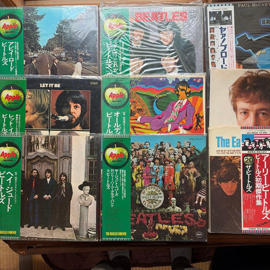 ビートルズ　レコード　9枚セット