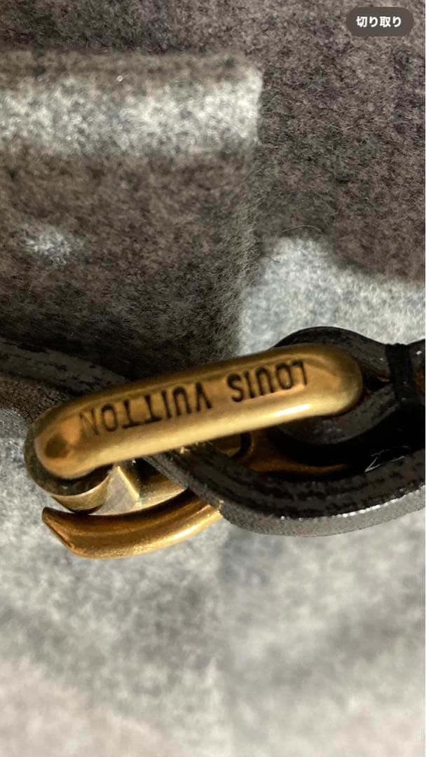 ☆美品☆ ルイヴィトン　ウールプリーツ膝丈スカート