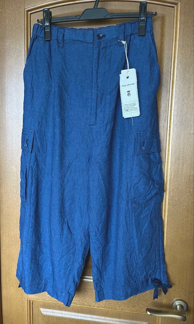 Vlas Blomme クロップドカーゴパンツ