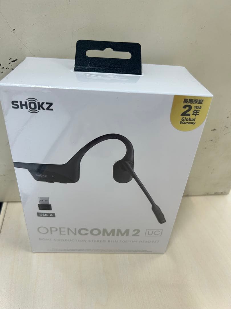 SHOKZ OPENCOMM 2 骨伝導イヤホン
