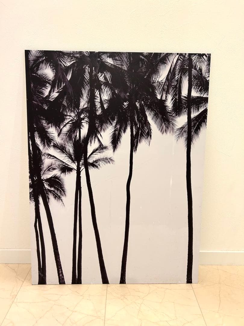BoConcept ヤシの木　インテリアパネル ハワイアン　絵　壁掛け