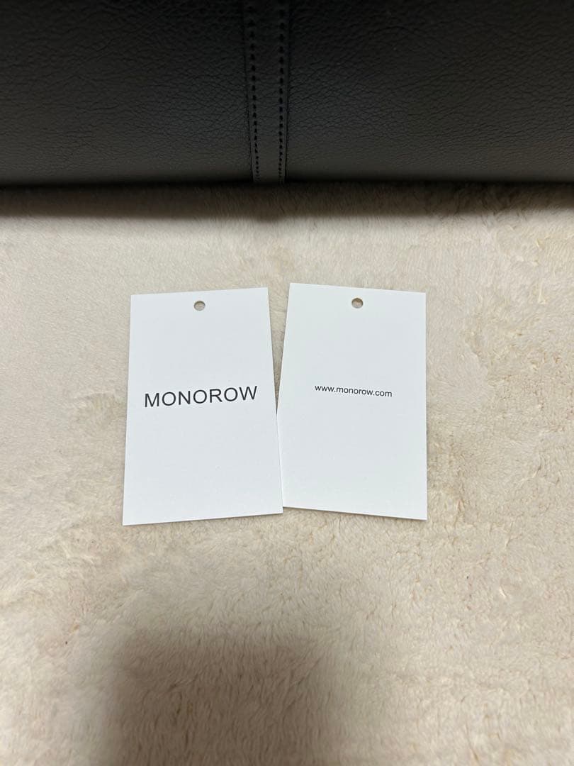 バッグ MONOROW BLANC LARGE BLACK