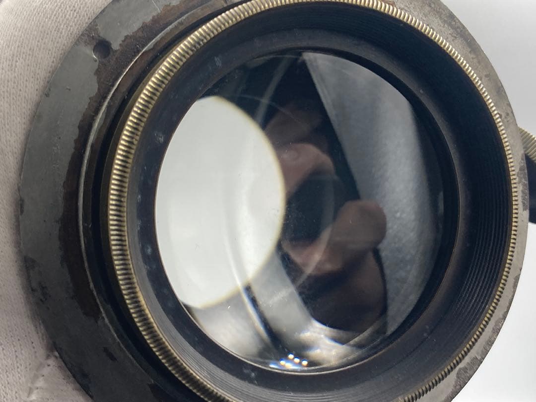 状態要確認 8×10 レンズ　Gasc & Charconnet 1880年頃？