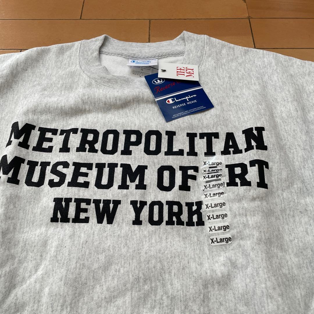 メトロポリタン美術館 限定 リバースウィーブ 新品未着用 XL チャンピオン