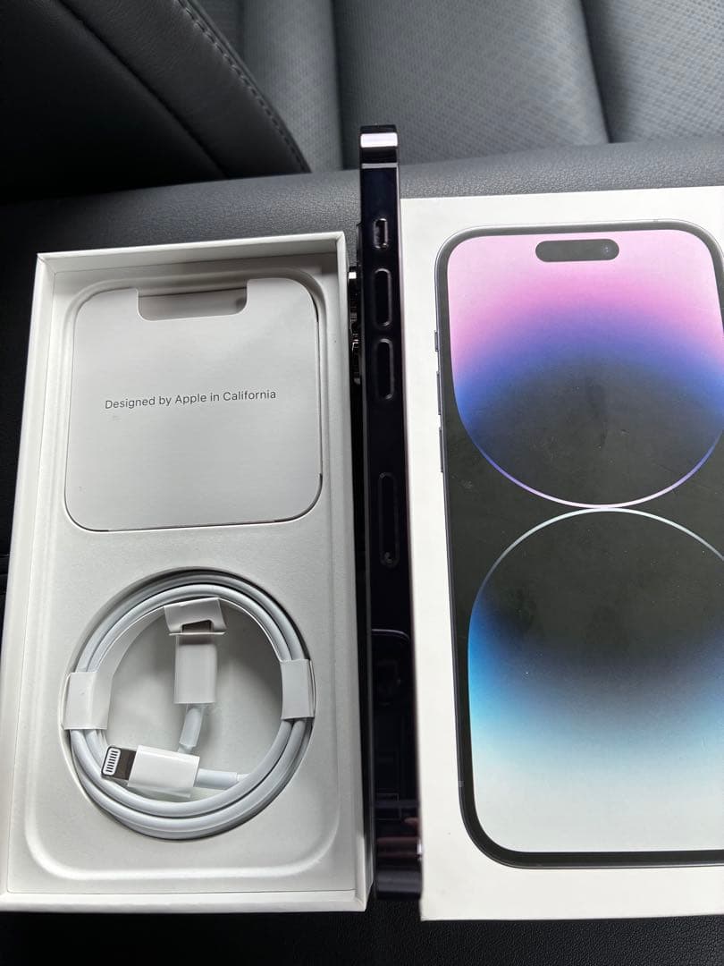 21時まで限定価格！iPhone 14 Pro ディープパープル simフリー