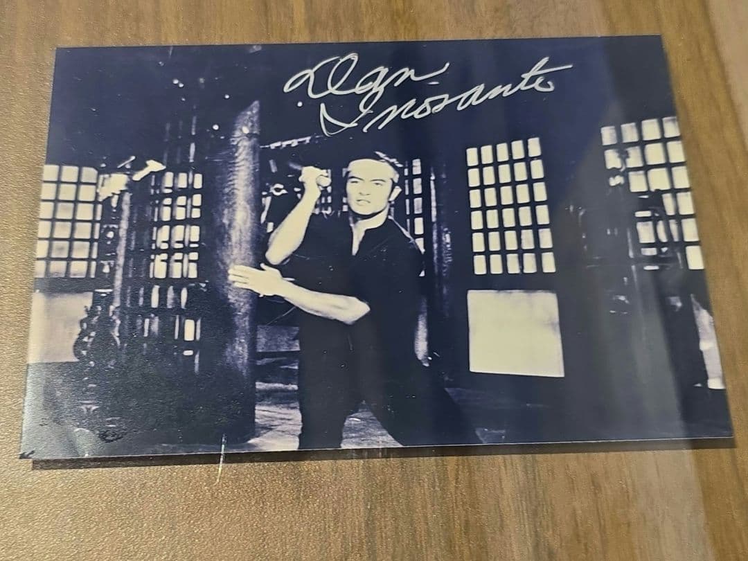 ダンイノサント　サイン入り写真 フォトフレーム