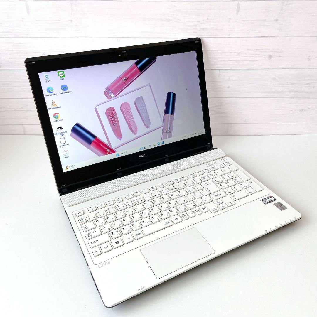 LAVIE/Windows11/8GB/カメラ/NECノートパソコン/287