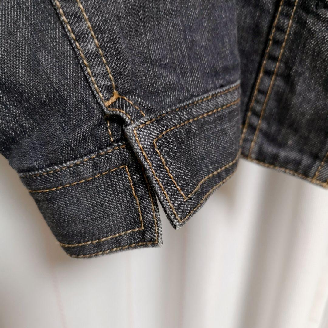 BURBERRY ブラック デニムジャケット Ｇジャン 44