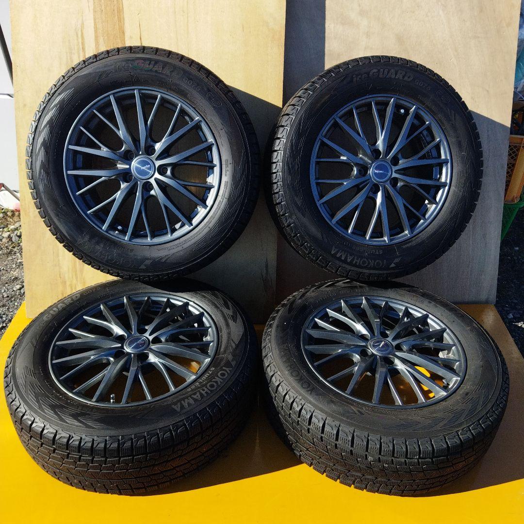 じん　ヨコハマ スタッドレスタイヤ 225/65R17 アルミホイール①