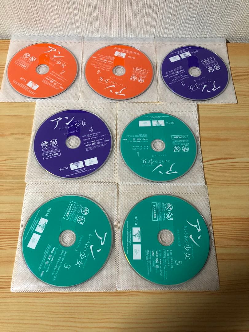 アンという名の少女　レンタル　全巻　dvd