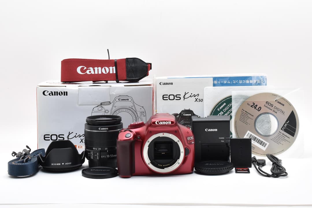 キヤノン EOS Kiss X50 EF-S18-55mm #C731