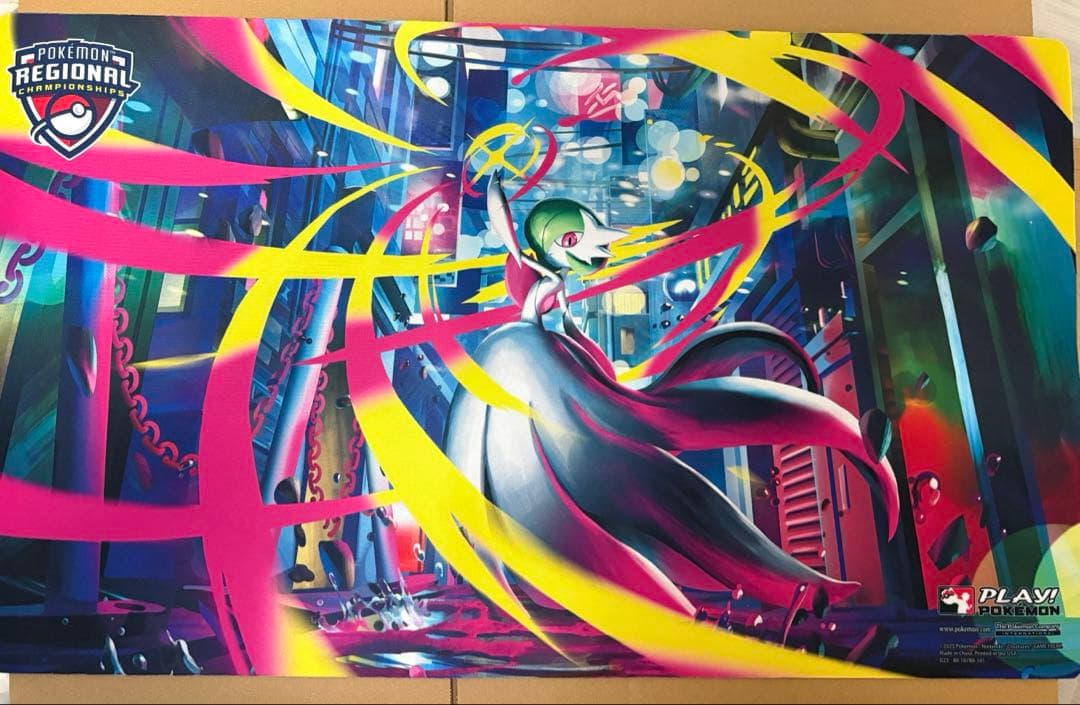 ポケカ　海外限定 メガサーナイト プレイマット Regional 公式品