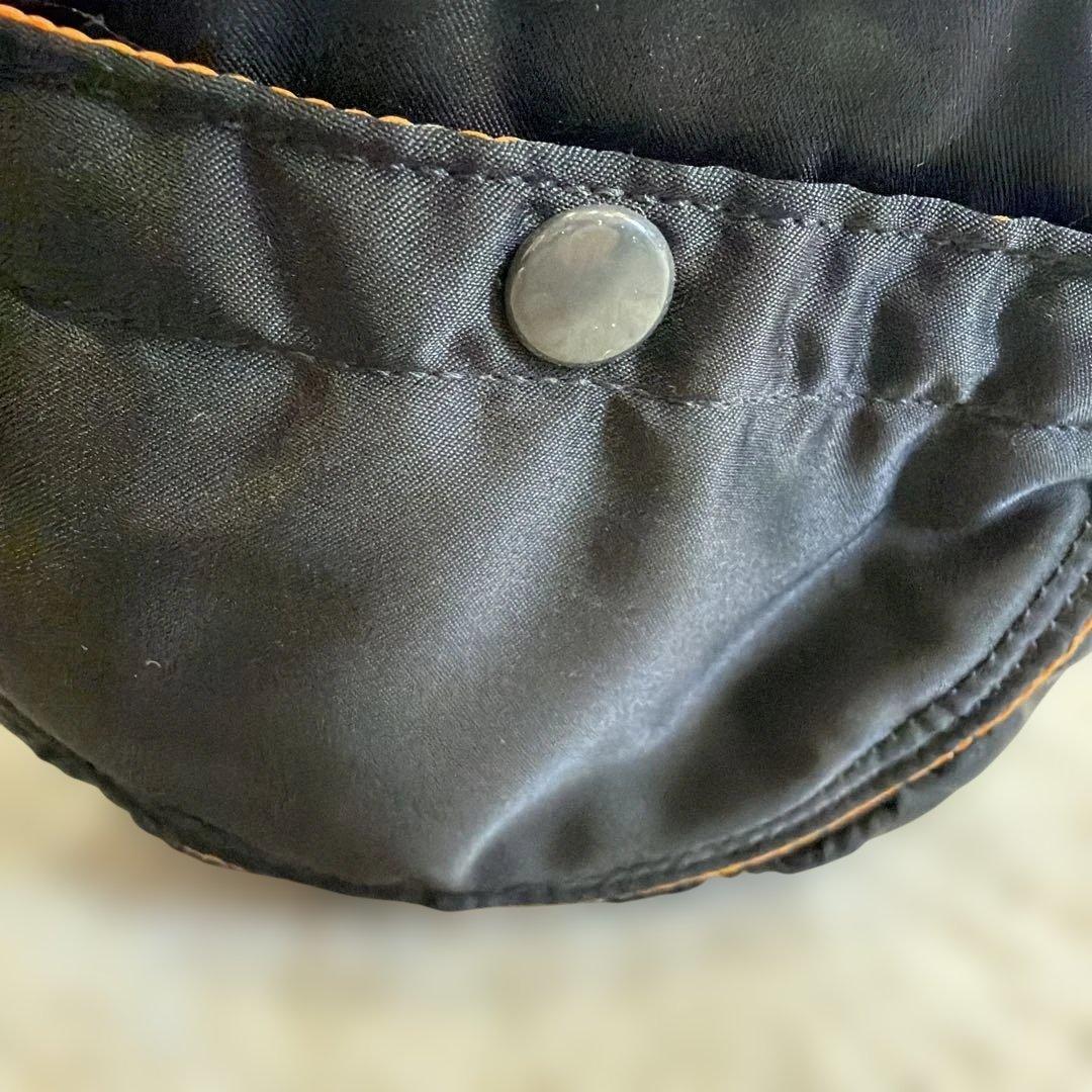 PORTER ミニボストンバッグ ドラム型 ブラック